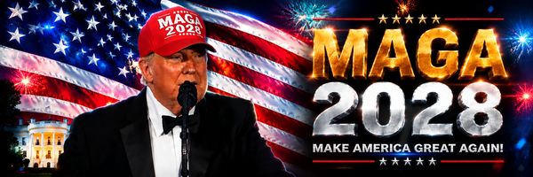 MAGA 2028 banner